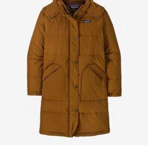 Patagonia Brown Long Puffer Coat